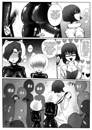 [Yubeshi] Couple Kyousei Yagai Roshutsu Mamedashi Zenshin Rubber de Zecchou Choukyou Fhentai - Page 15