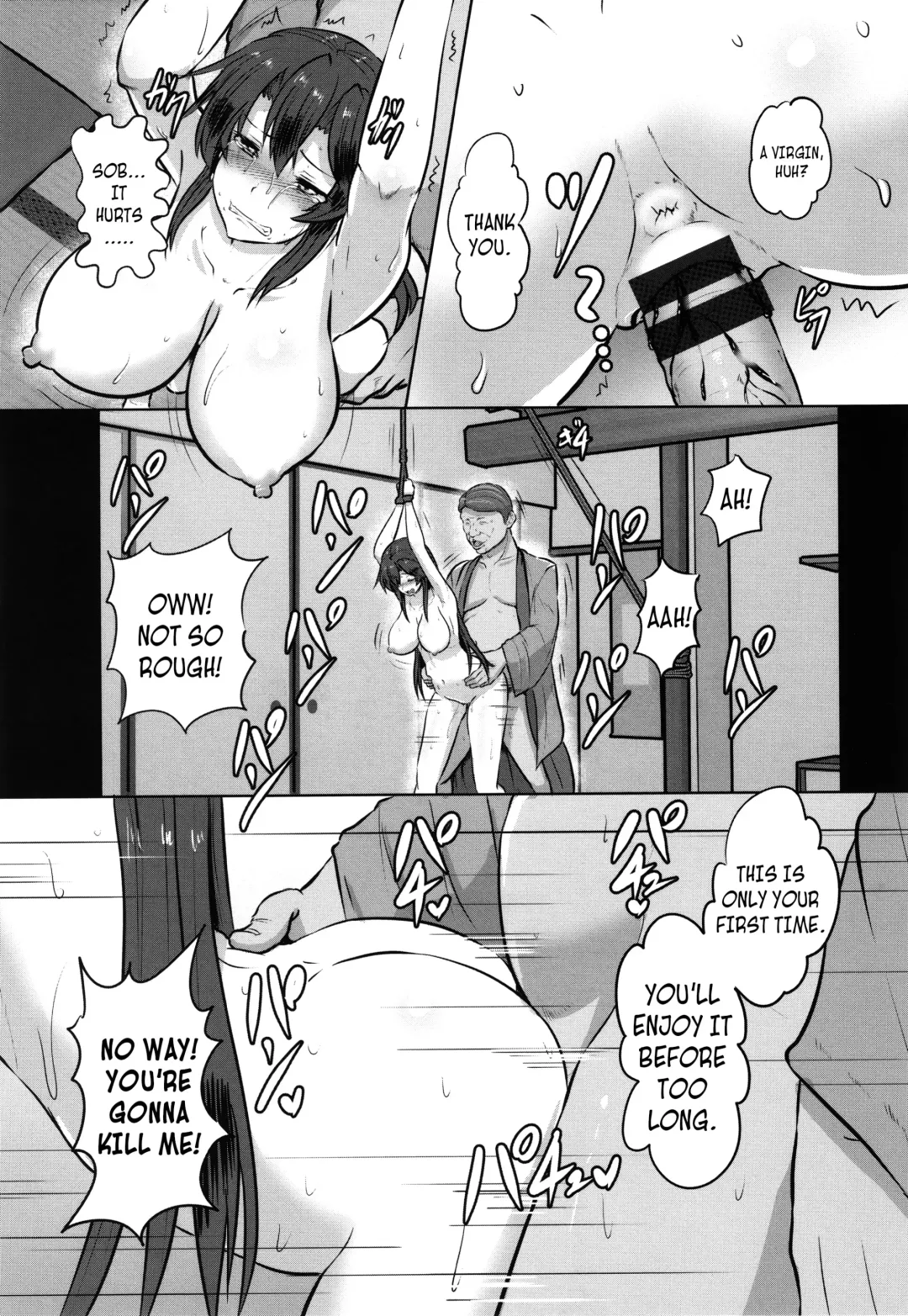 [Kumoemon] Shakkin JK Kansai Roku ~Zenpen~ | A Record of a High School Girl Settling Her Debts With Rape - Part 1 Fhentai - Page 13