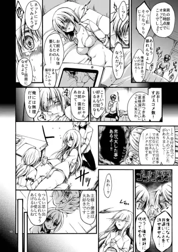 [Cesar] Dansei Kyoufushou no Futanari Onna Saniwa ga Awataguchi Touken ni Kakowareru made. Fhentai - Page 10