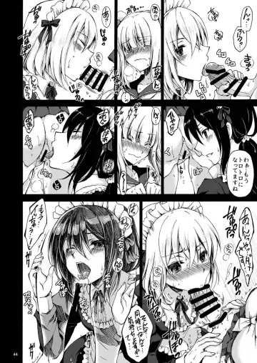 [Cesar] Dansei Kyoufushou no Futanari Onna Saniwa ga Awataguchi Touken ni Kakowareru made. Fhentai - Page 44