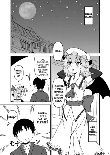 Remilia ojousama to H na koto ga shitai desu! | I want to do naughty things with Mistress Remilia! Fhentai - Page 2