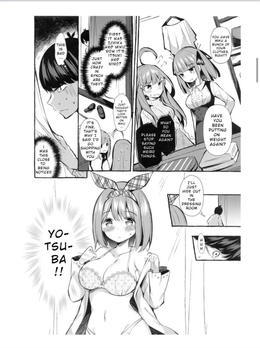 [Murasakio] Yotsuba to Shichakushitsu de H Shiyo Fhentai - Page 5
