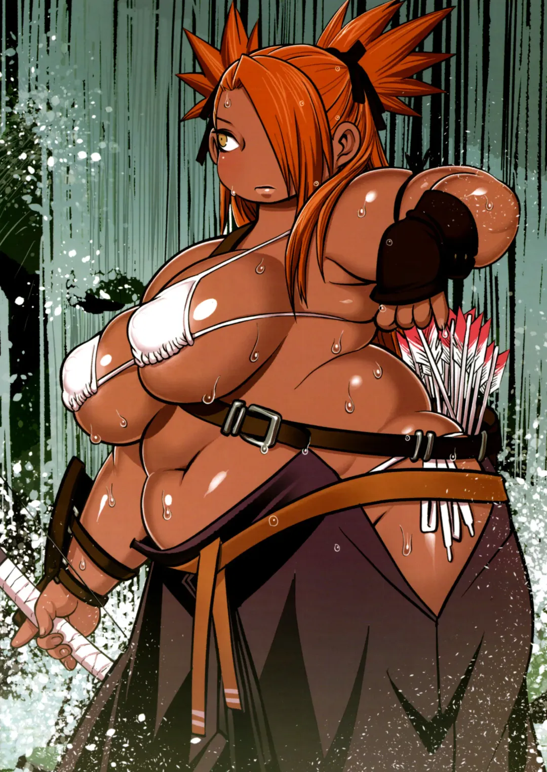 [Kojima Video] Akimichi Chocho Tadaima Kunoichi Shugyochu Maki no Awase Fhentai - Page 2