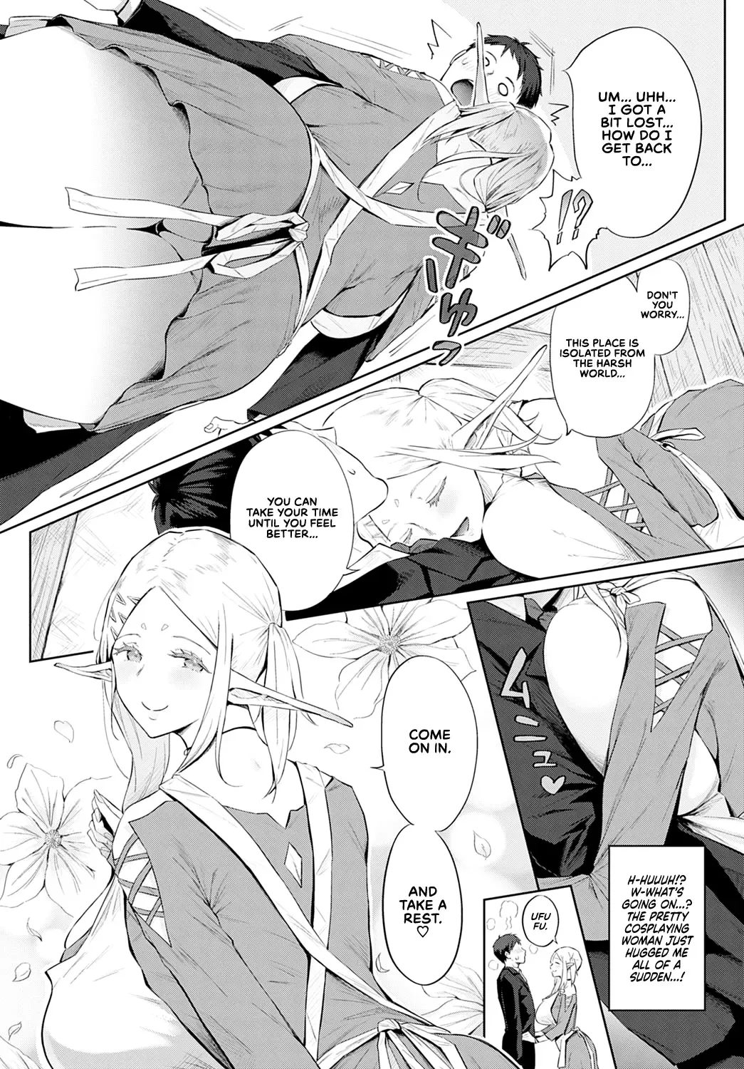 [Someoka Yusura] Erufu no Babubabu Rifure | The Elven Cuddly Reflexology Fhentai - Page 4