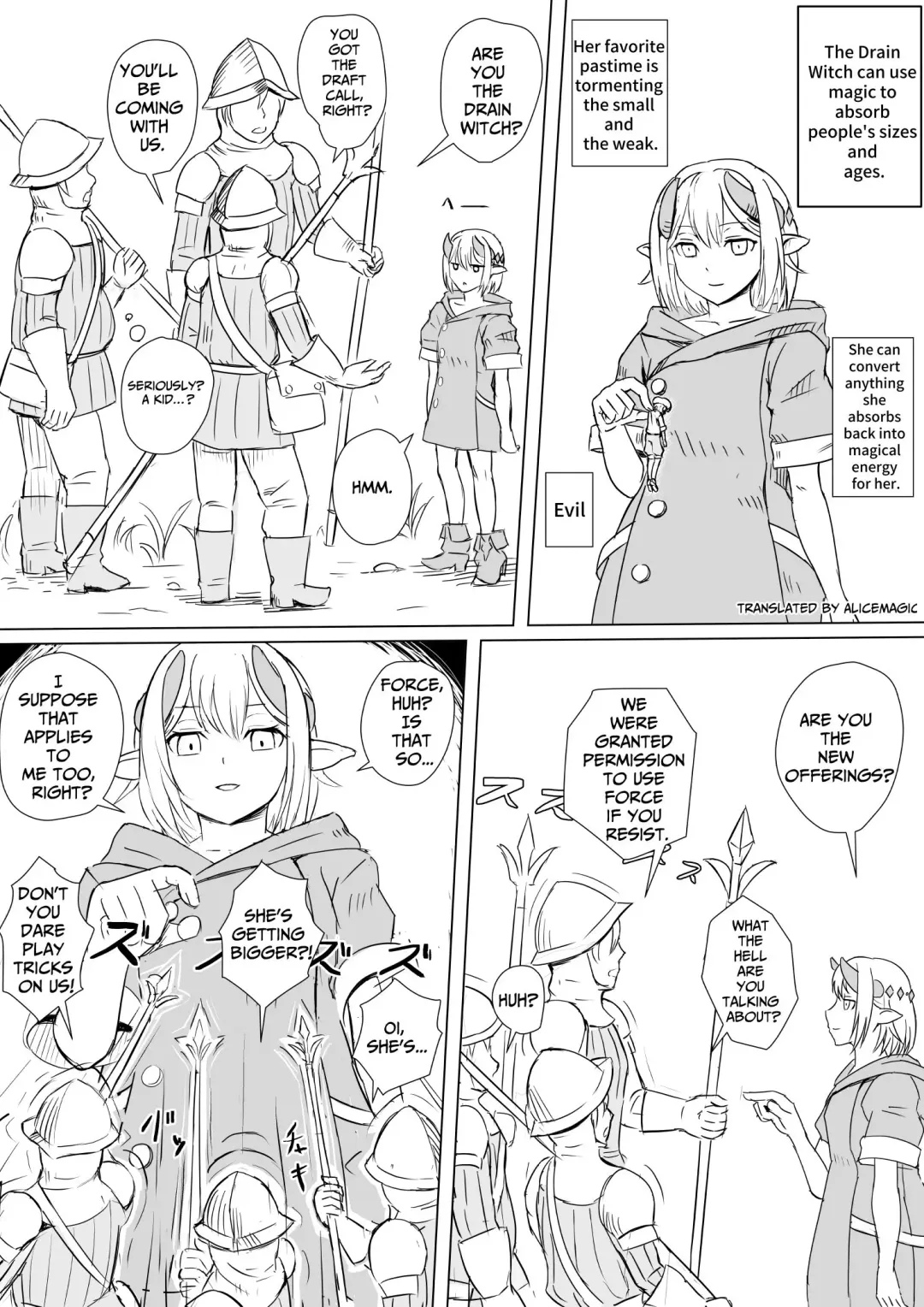 [Aoigai] Drain Witch Fhentai - Page 1