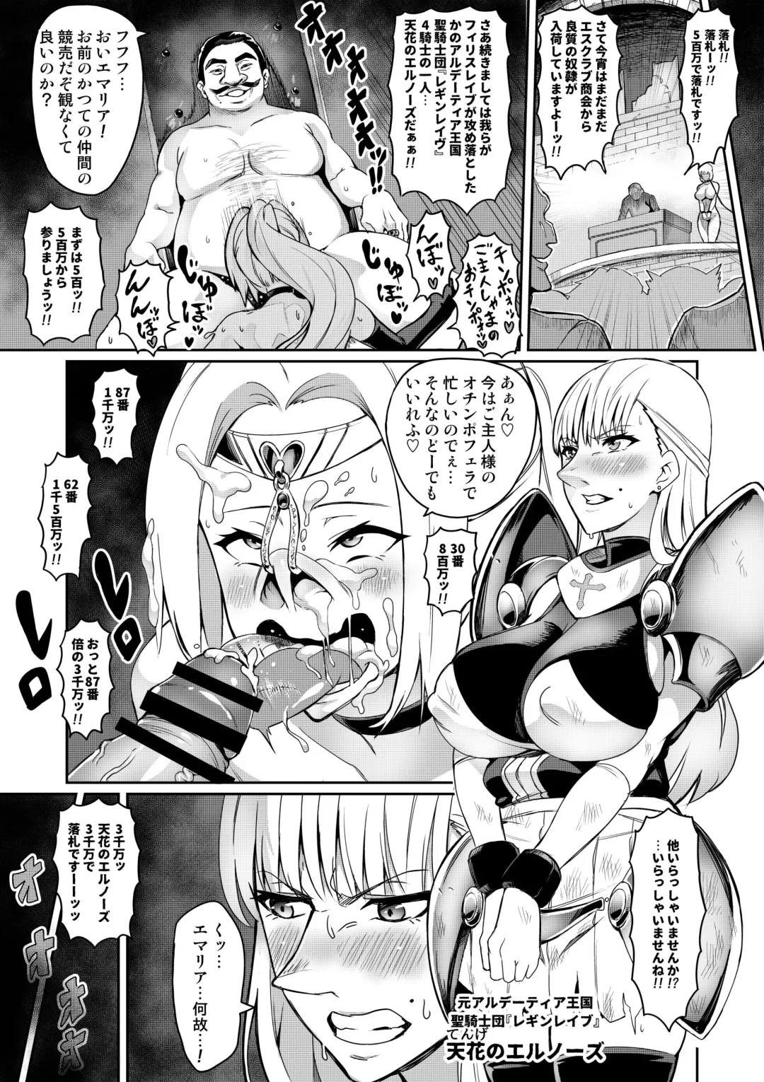 [Hatoba Akane] Birou Kishi Elnose ~Touma Senki Cecilia Gaiden~ Fhentai - Page 3