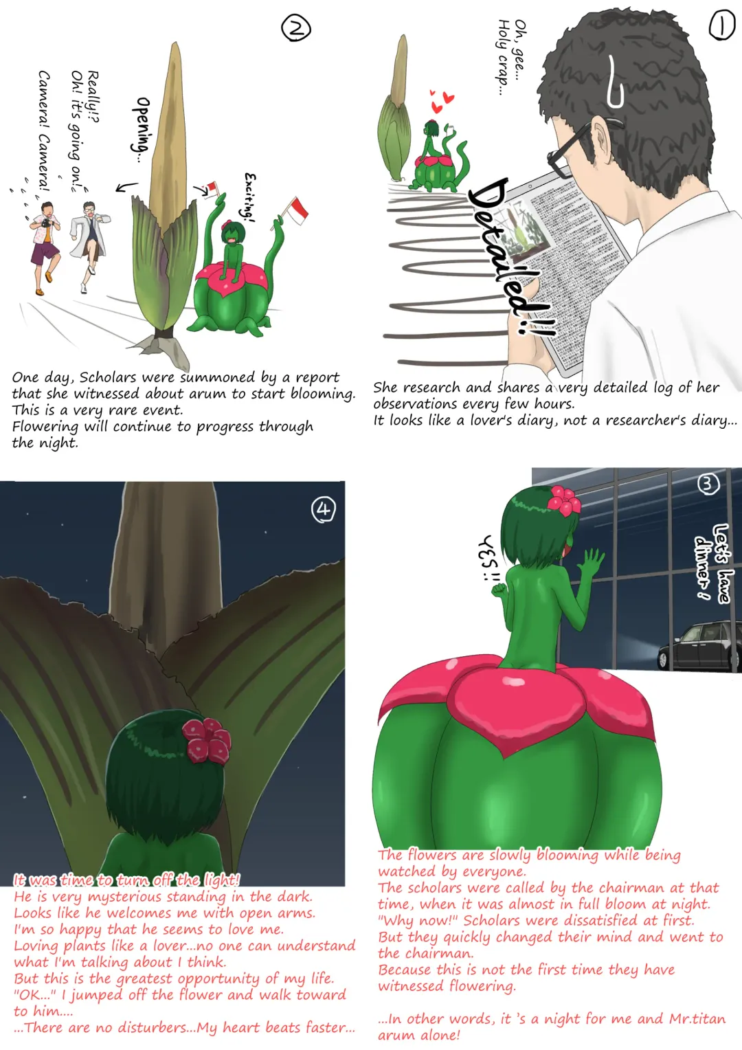 shinshi zaibatsu  I am an Artificial Alraune Fhentai - Page 59