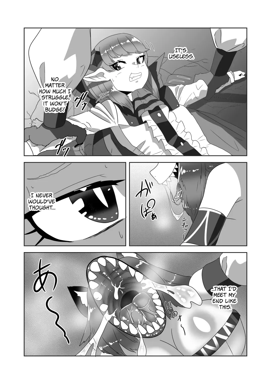 [Apacchi] Shota Kyuuketsuki to Ikenie no Futanari Ookamihime | Vampire Shota and Sacrificial Futanari She-Werewolf Fhentai - Page 14