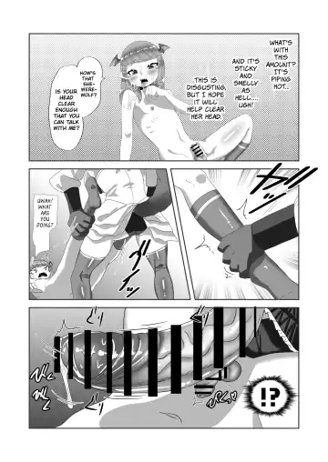 [Apacchi] Shota Kyuuketsuki to Ikenie no Futanari Ookamihime | Vampire Shota and Sacrificial Futanari She-Werewolf Fhentai - Page 23
