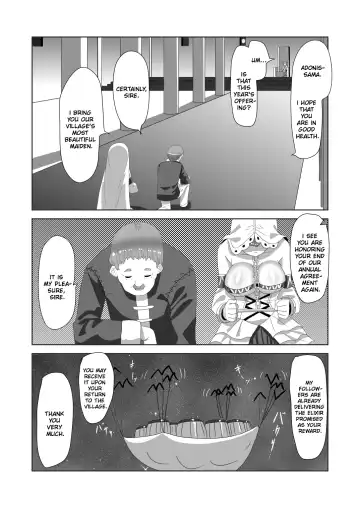 [Apacchi] Shota Kyuuketsuki to Ikenie no Futanari Ookamihime | Vampire Shota and Sacrificial Futanari She-Werewolf Fhentai - Page 5