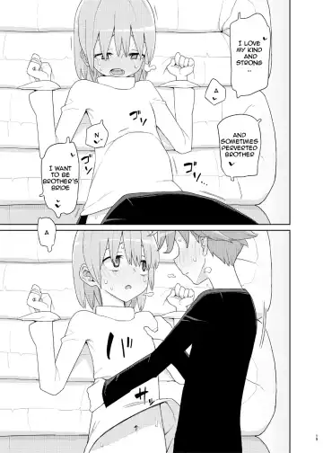 [Yoshiie] Imouto to Kyuushuu Gokko | Little Sister and Absorption Play Fhentai - Page 18