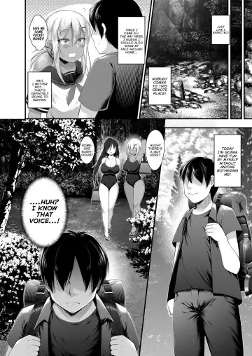 [Kotoba Ai] Hitori Camp o Shite itara Kuro Gal JK na Imouto to Imouto no Tomodachi ga Rannyuu shite kita Kekka Zenpen Fhentai - Page 4