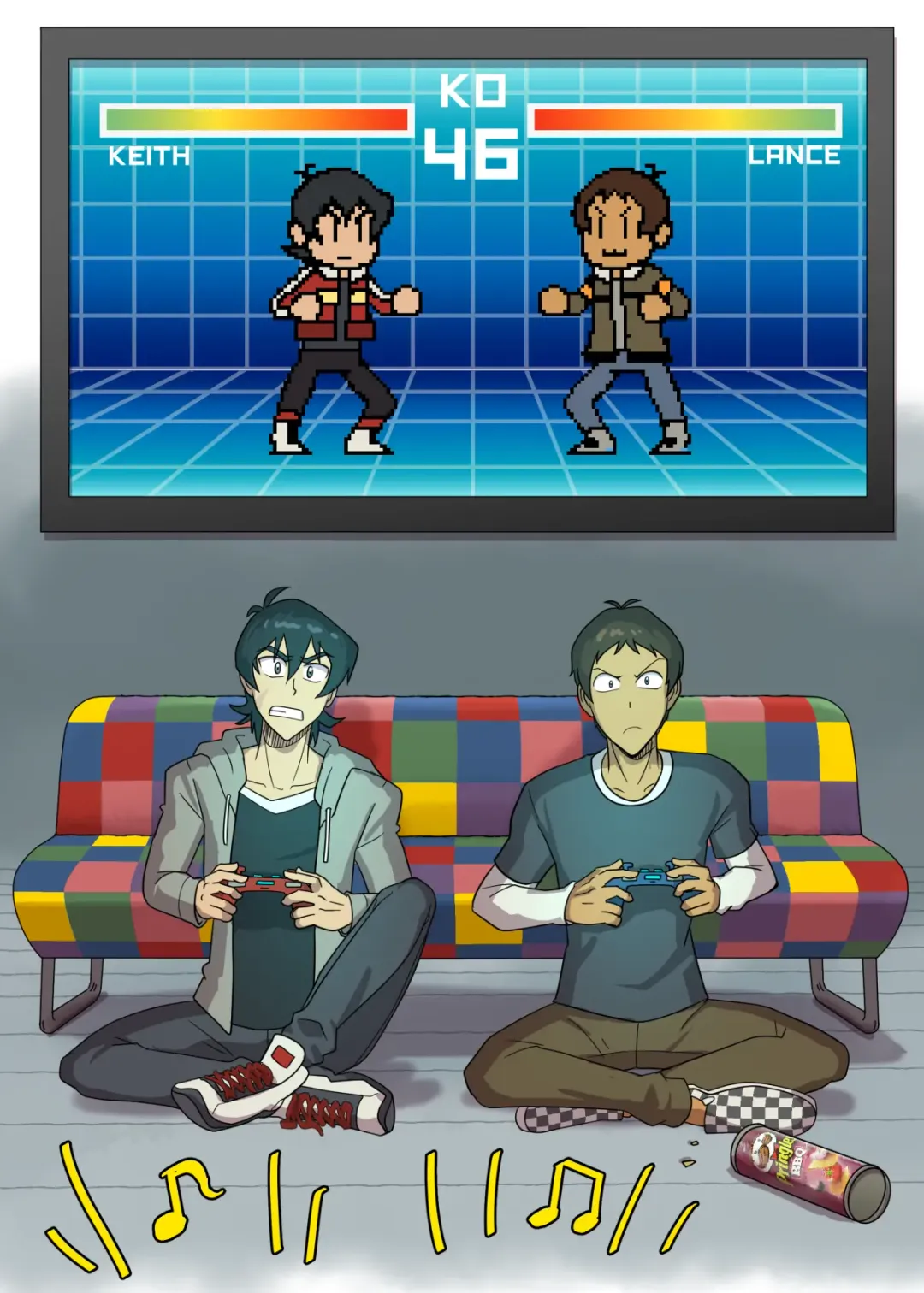 [Halleseed] Top Keith x Bottom Lance Fhentai - Page 1