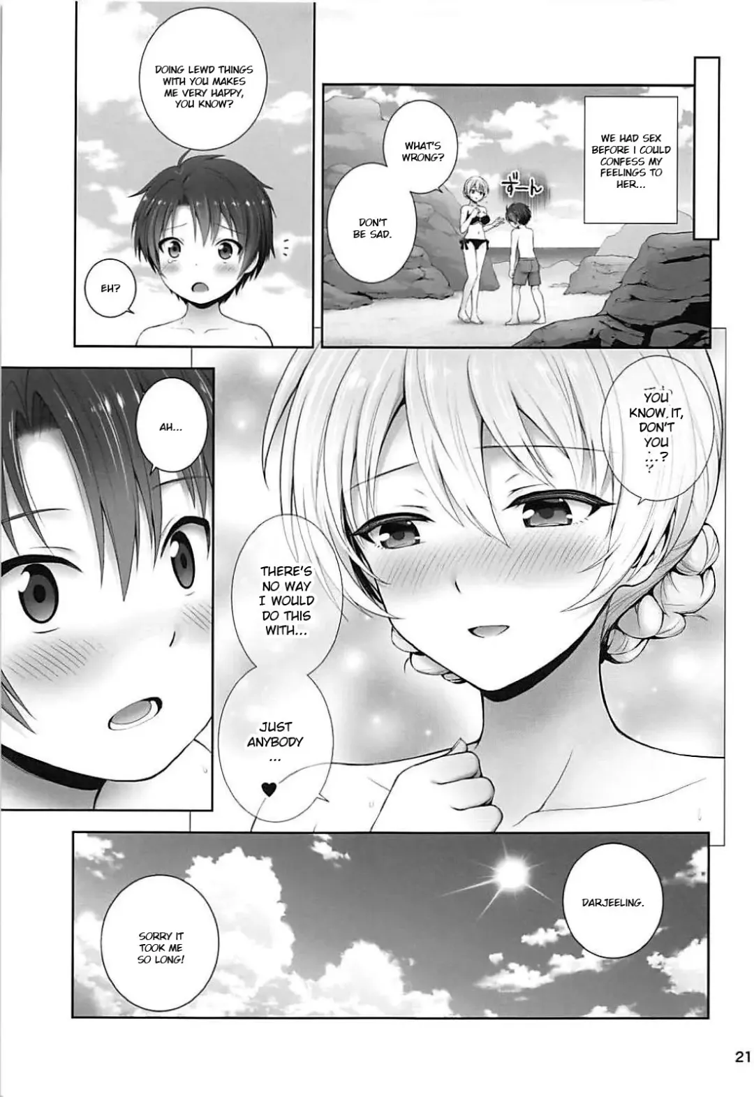 [Chacharan] Darjeeling to Natsu Kokuhaku | Darjeeling and the Summer Confession Fhentai - Page 21