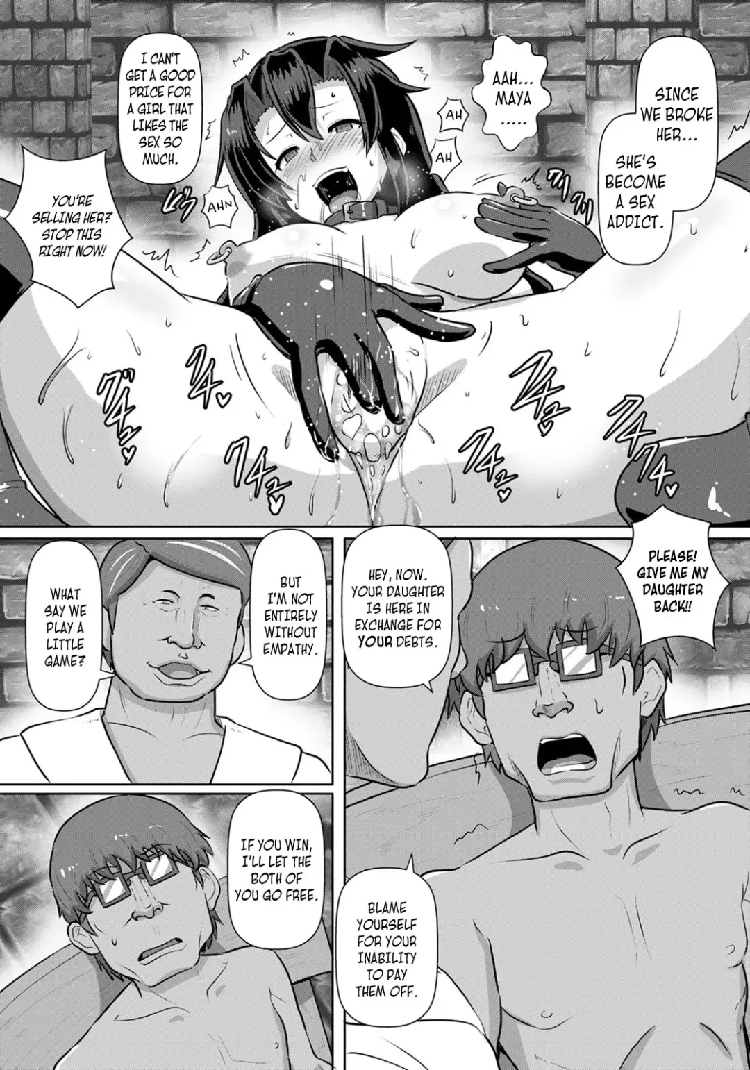 [Kumoemon] Shakkin JK Kansai Roku ~Oyako Soukan Hen~ | A Record of a High School Girl Settling Her Debts With Rape - Part 3 Fhentai - Page 11