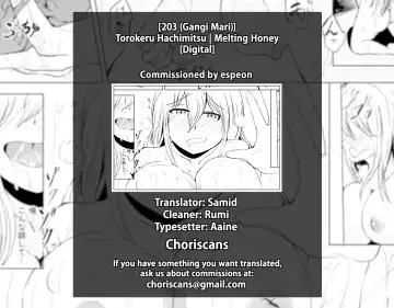 [Gangi Mari] Torokeru Hachimitsu | Melting Honey Fhentai - Page 33