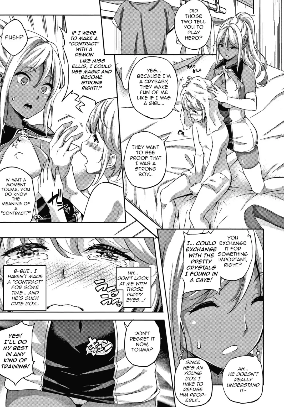[Nanase Mizuho] Yuusha Gokko Kinshin! | Hero's Play-believe Ban! Fhentai - Page 3
