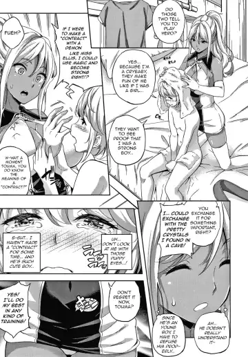 [Nanase Mizuho] Yuusha Gokko Kinshin! | Hero's Play-believe Ban! Fhentai - Page 3