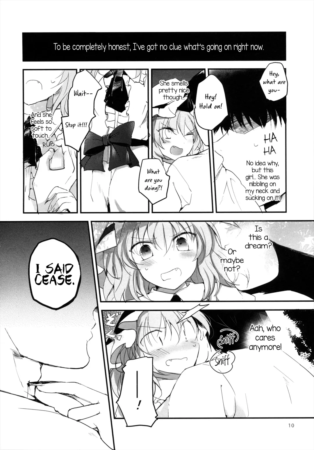 [Nadzuka] Koumakyou Shojo Kyuuketsuki Gensoutan | The Embodiment of Scarlet Devil ~A Virgin Vampire's Fantasy Fhentai - Page 10