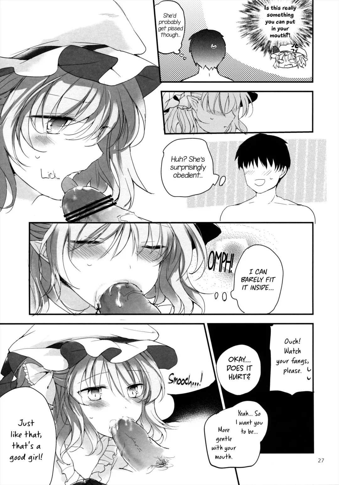 [Nadzuka] Koumakyou Shojo Kyuuketsuki Gensoutan | The Embodiment of Scarlet Devil ~A Virgin Vampire's Fantasy Fhentai - Page 27