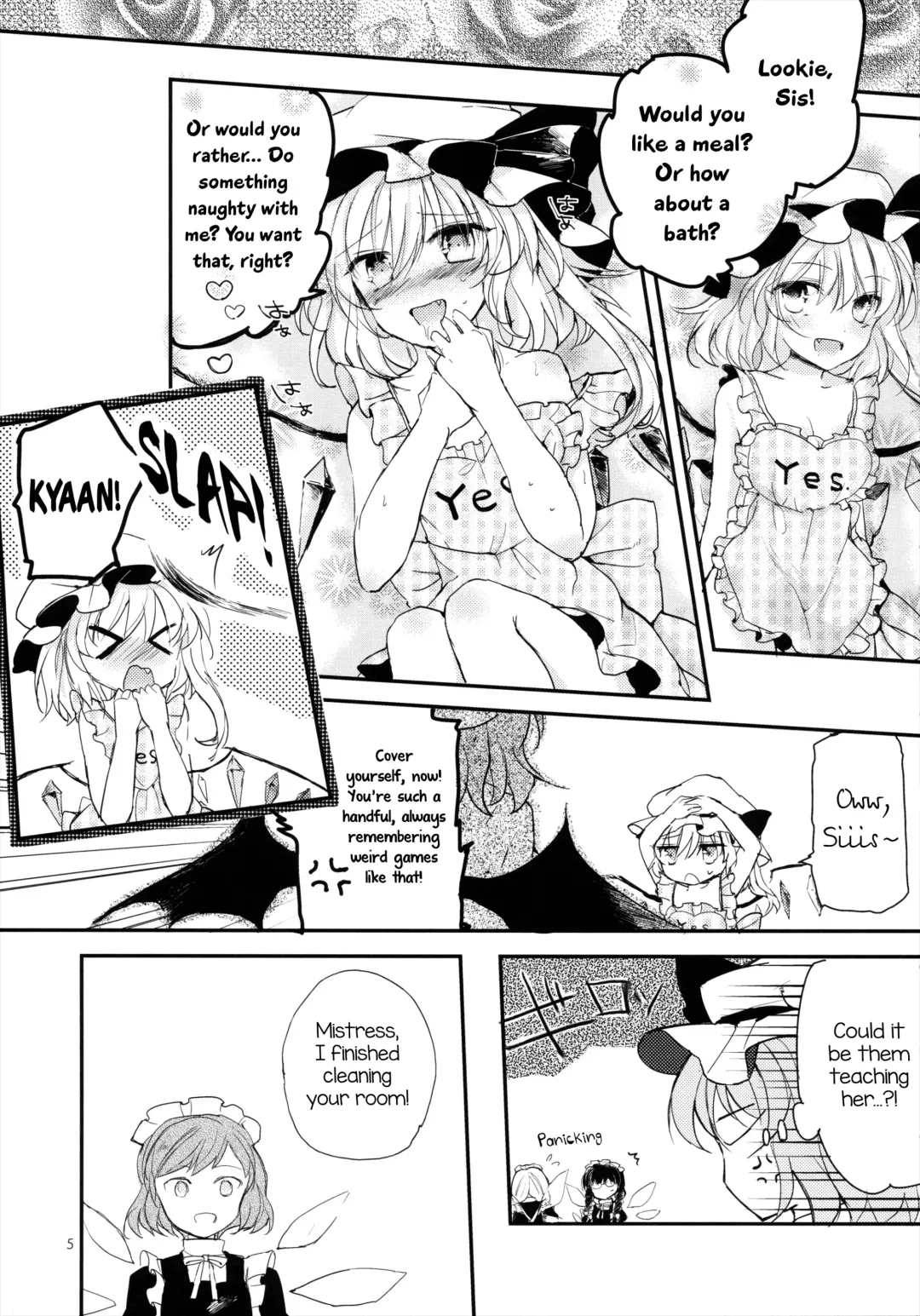 [Nadzuka] Koumakyou Shojo Kyuuketsuki Gensoutan | The Embodiment of Scarlet Devil ~A Virgin Vampire's Fantasy Fhentai - Page 5