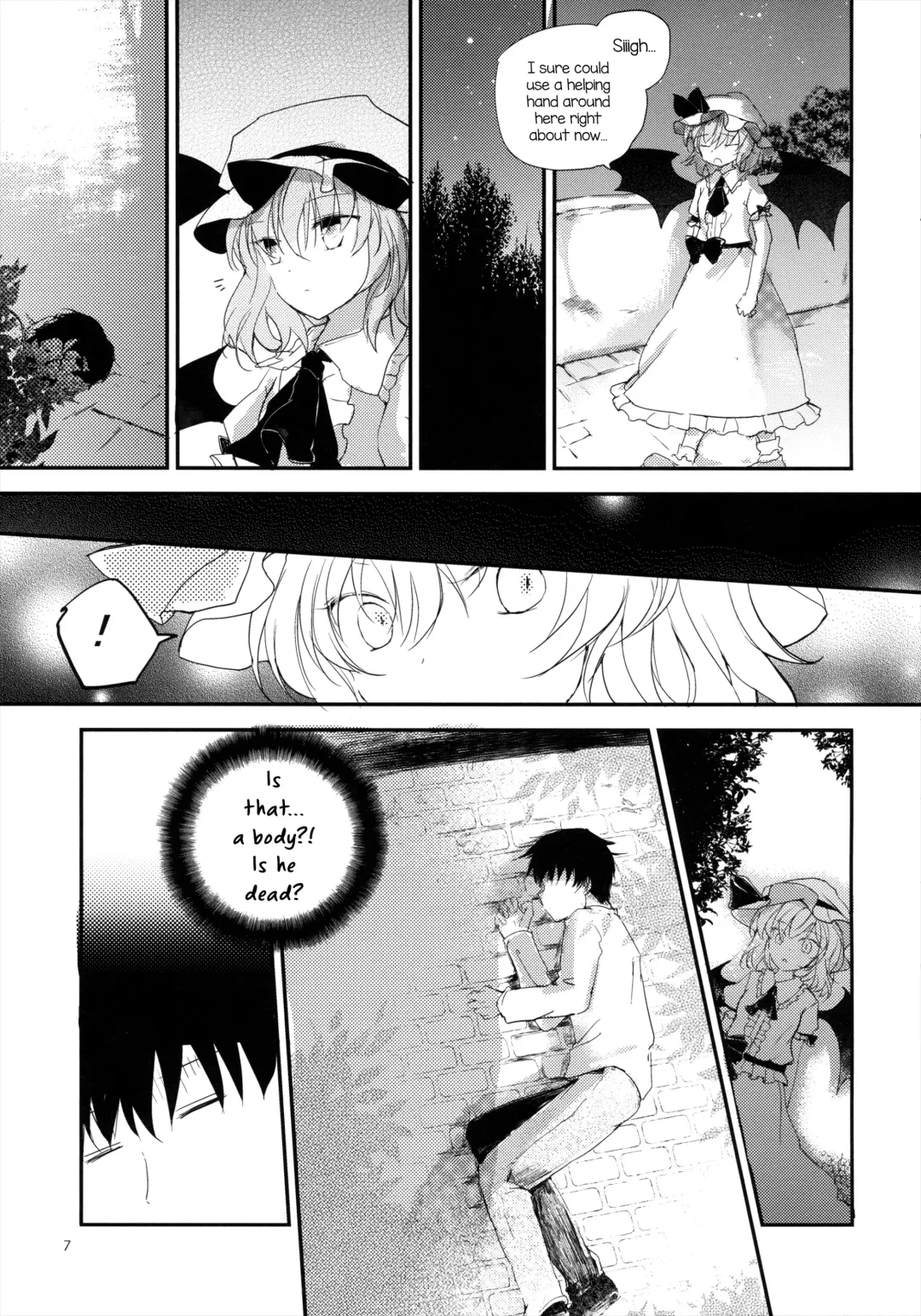 [Nadzuka] Koumakyou Shojo Kyuuketsuki Gensoutan | The Embodiment of Scarlet Devil ~A Virgin Vampire's Fantasy Fhentai - Page 7