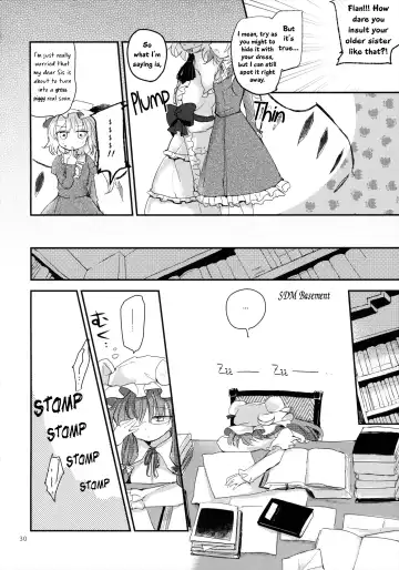 [Nadzuka] Koumakyou Shojo Kyuuketsuki Gensoutan | The Embodiment of Scarlet Devil ~A Virgin Vampire's Fantasy Fhentai - Page 30