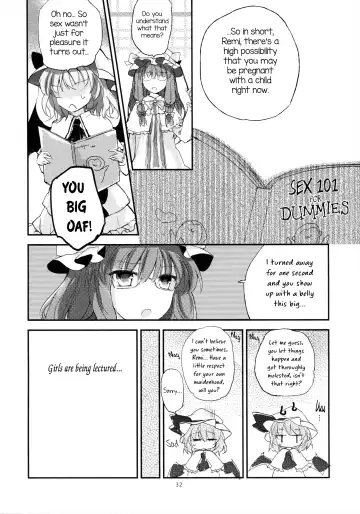 [Nadzuka] Koumakyou Shojo Kyuuketsuki Gensoutan | The Embodiment of Scarlet Devil ~A Virgin Vampire's Fantasy Fhentai - Page 32