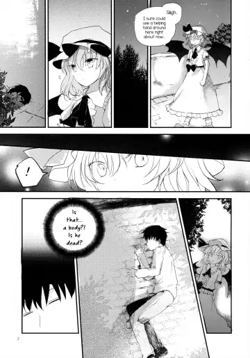 [Nadzuka] Koumakyou Shojo Kyuuketsuki Gensoutan | The Embodiment of Scarlet Devil ~A Virgin Vampire's Fantasy Fhentai - Page 7