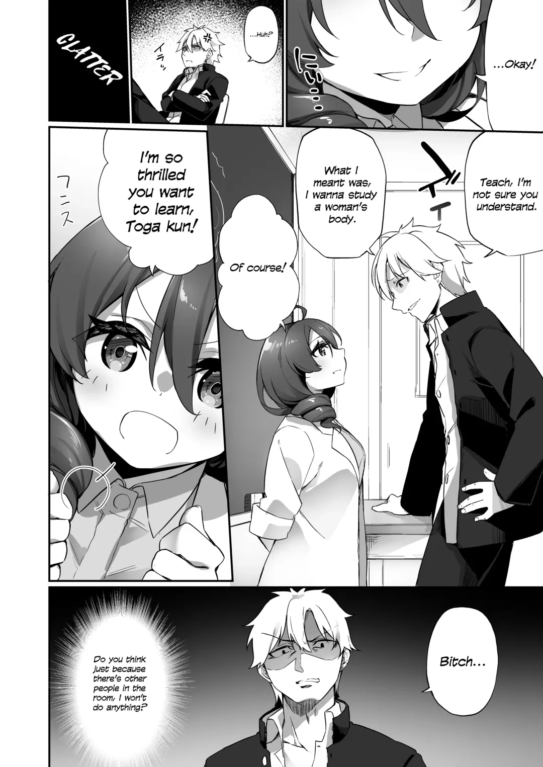 [Kanmuri] Ninshin Shussan Taiken Gakushuu no Kyouzai ni Sareta Ore | I Was Turned Into a Learning Tool for Pregnancy and Childbirth Fhentai - Page 6