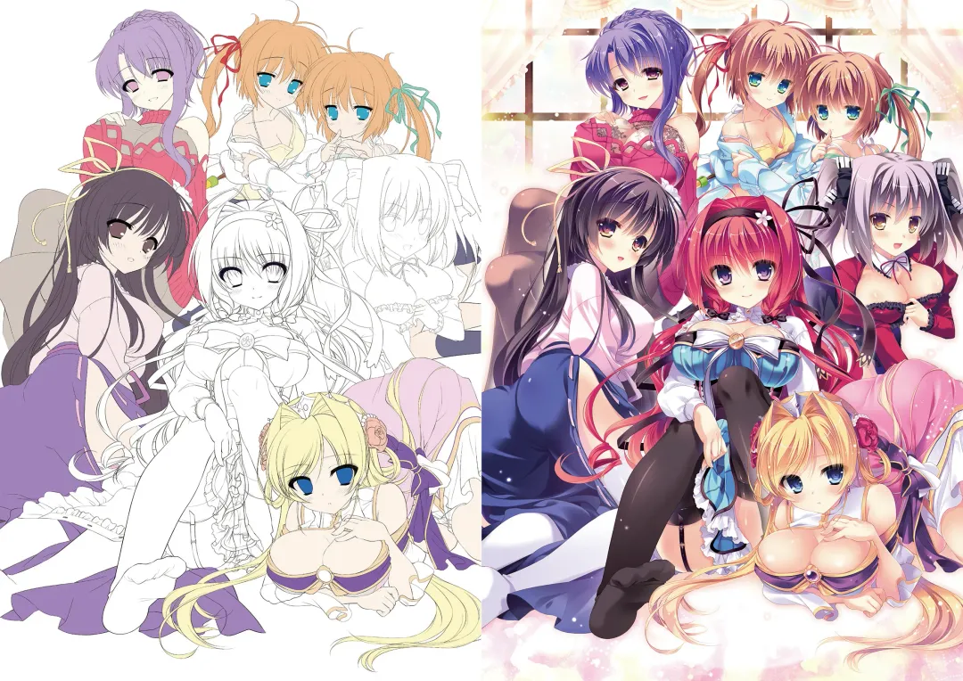 らぶらぶらいふ Visual Fan Book Fhentai - Page 3