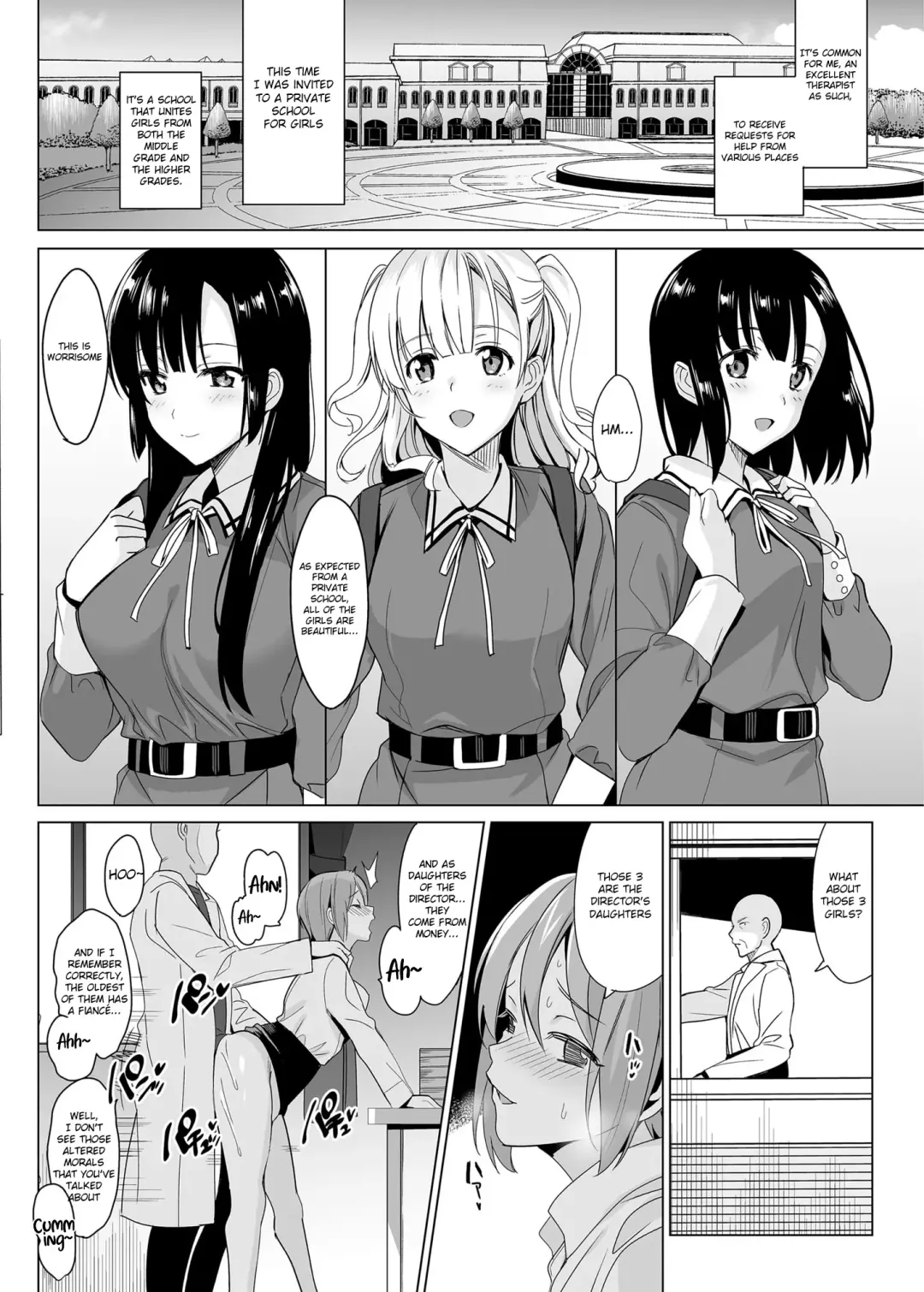 [Saikawa Yusa] Shirayuri Sanshimai Kouryaku Fhentai - Page 4