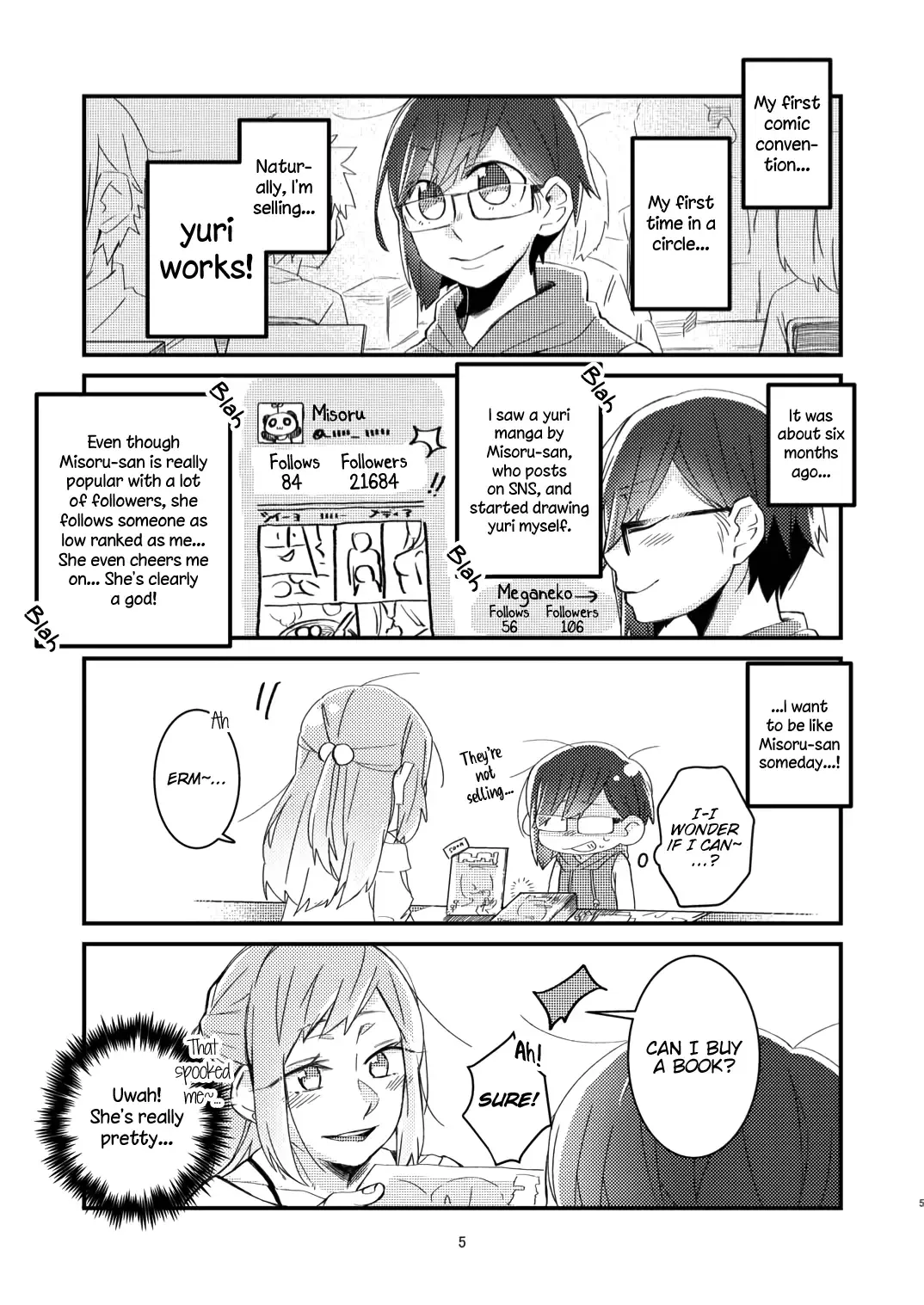 [Suzuki Senpai] Akogare no Yuri Eshi-san to Off-Pako Shitatta wwwww | I Had IRL Sex with the Yuri Artist I Admire wwwww Fhentai - Page 3