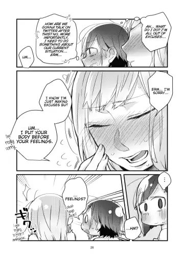 [Suzuki Senpai] Akogare no Yuri Eshi-san to Off-Pako Shitatta wwwww | I Had IRL Sex with the Yuri Artist I Admire wwwww Fhentai - Page 23