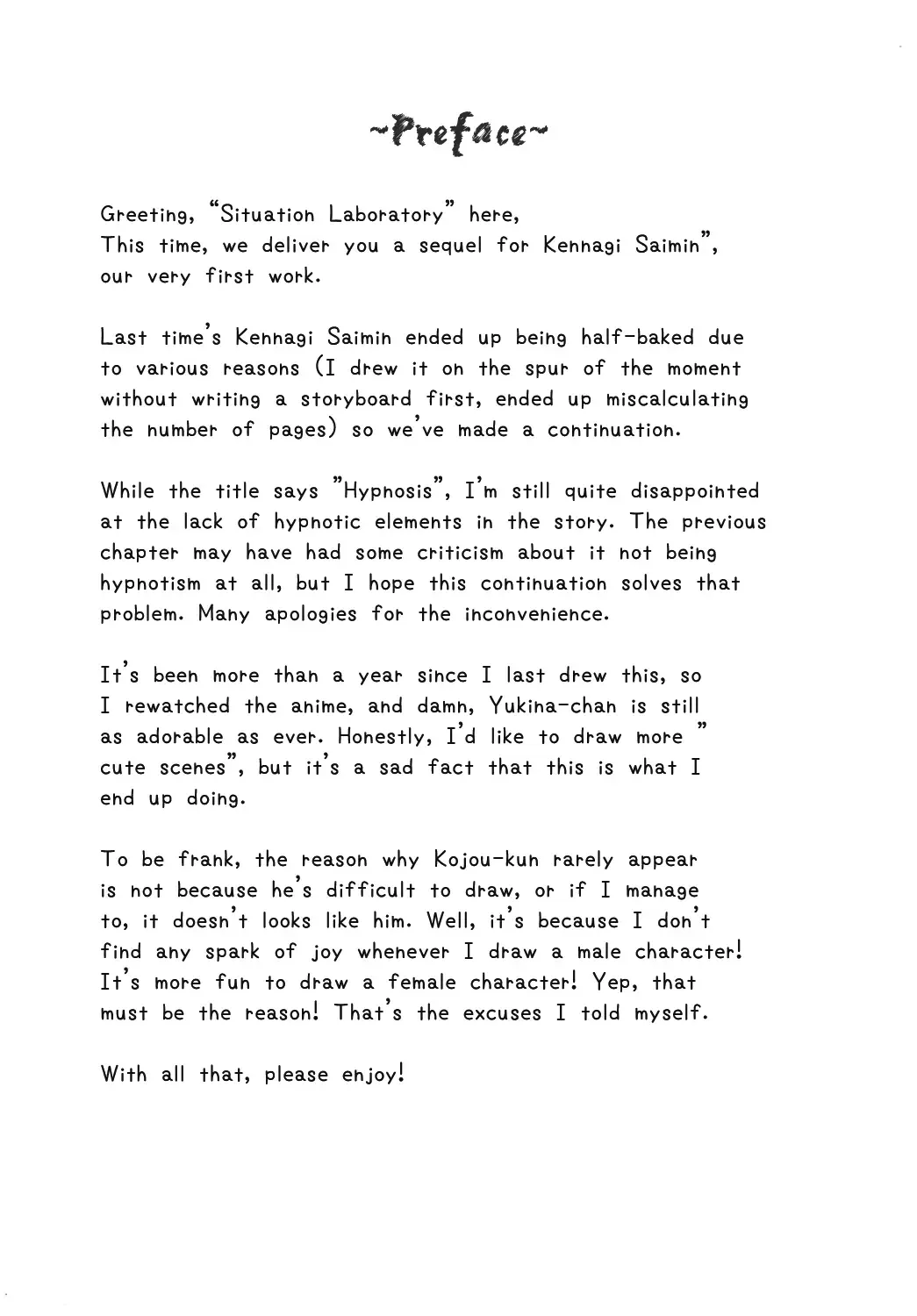 [Kageno Illyss] Kennagi Saimin 2 Fhentai - Page 3