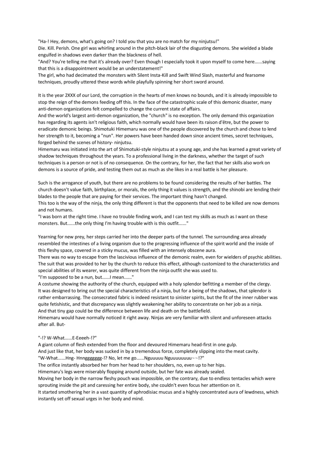 [Rindou] Futsumanin Himemaru | Exorcist Himemaru Fhentai - Page 5