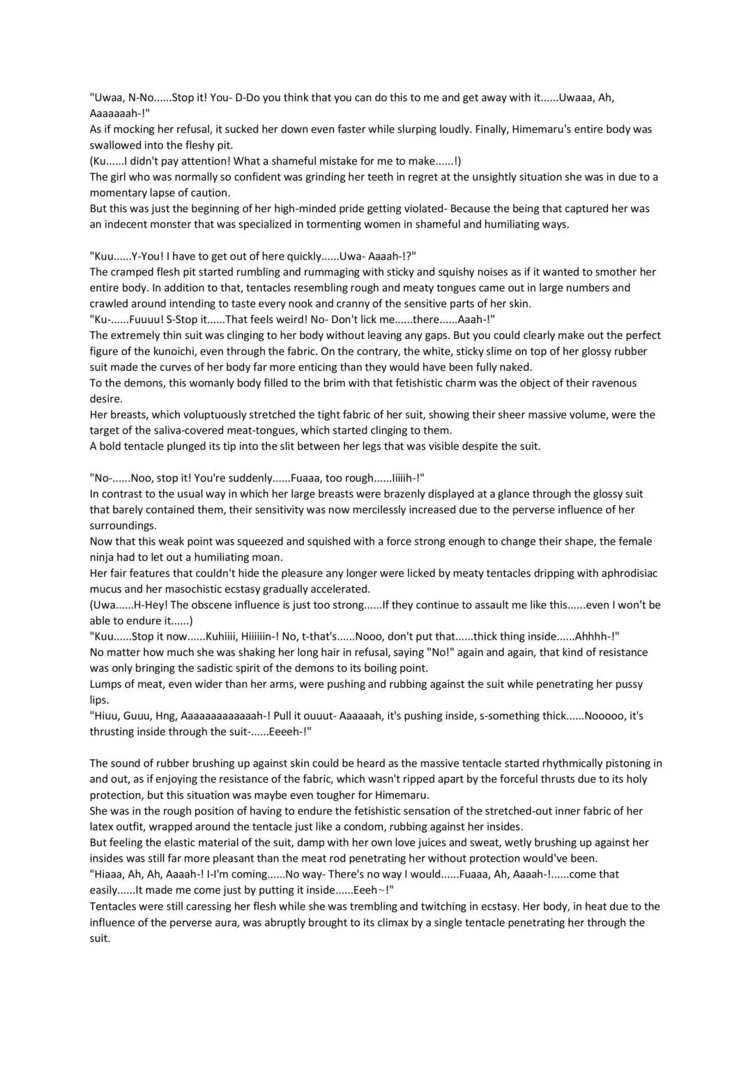 [Rindou] Futsumanin Himemaru | Exorcist Himemaru Fhentai - Page 7