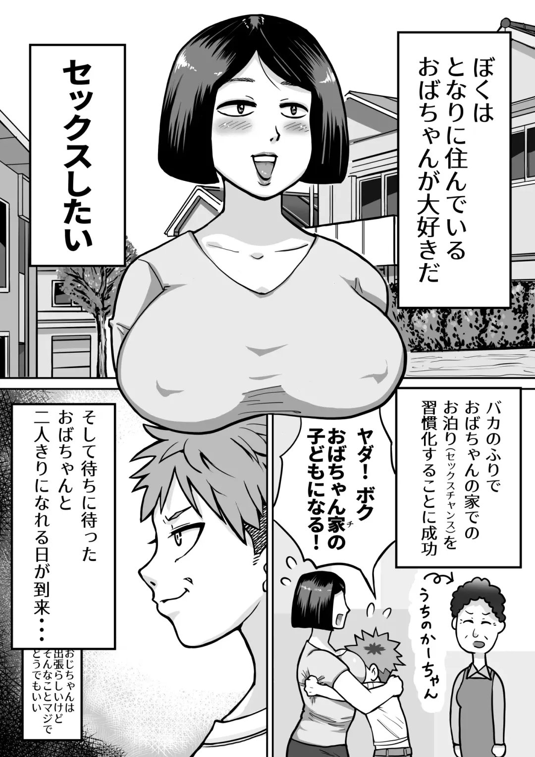 [Mame Hoshio] Boku no Daisuki na Oba-chan Fhentai - Page 3