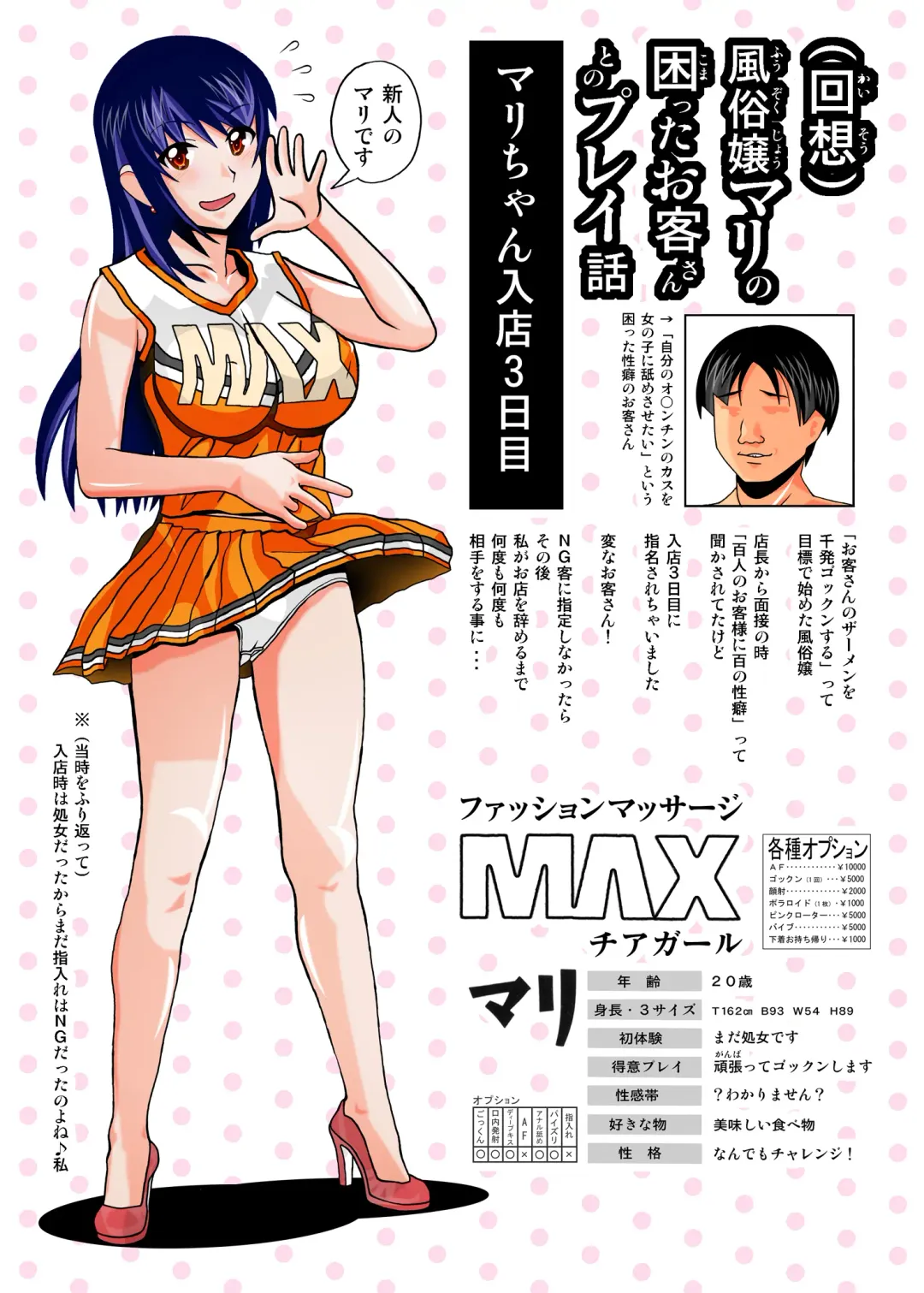 [New Ab] Fuuzokujou no Mari-chan ni Jibun no Chinkasu o Namete moraou Fhentai - Page 15