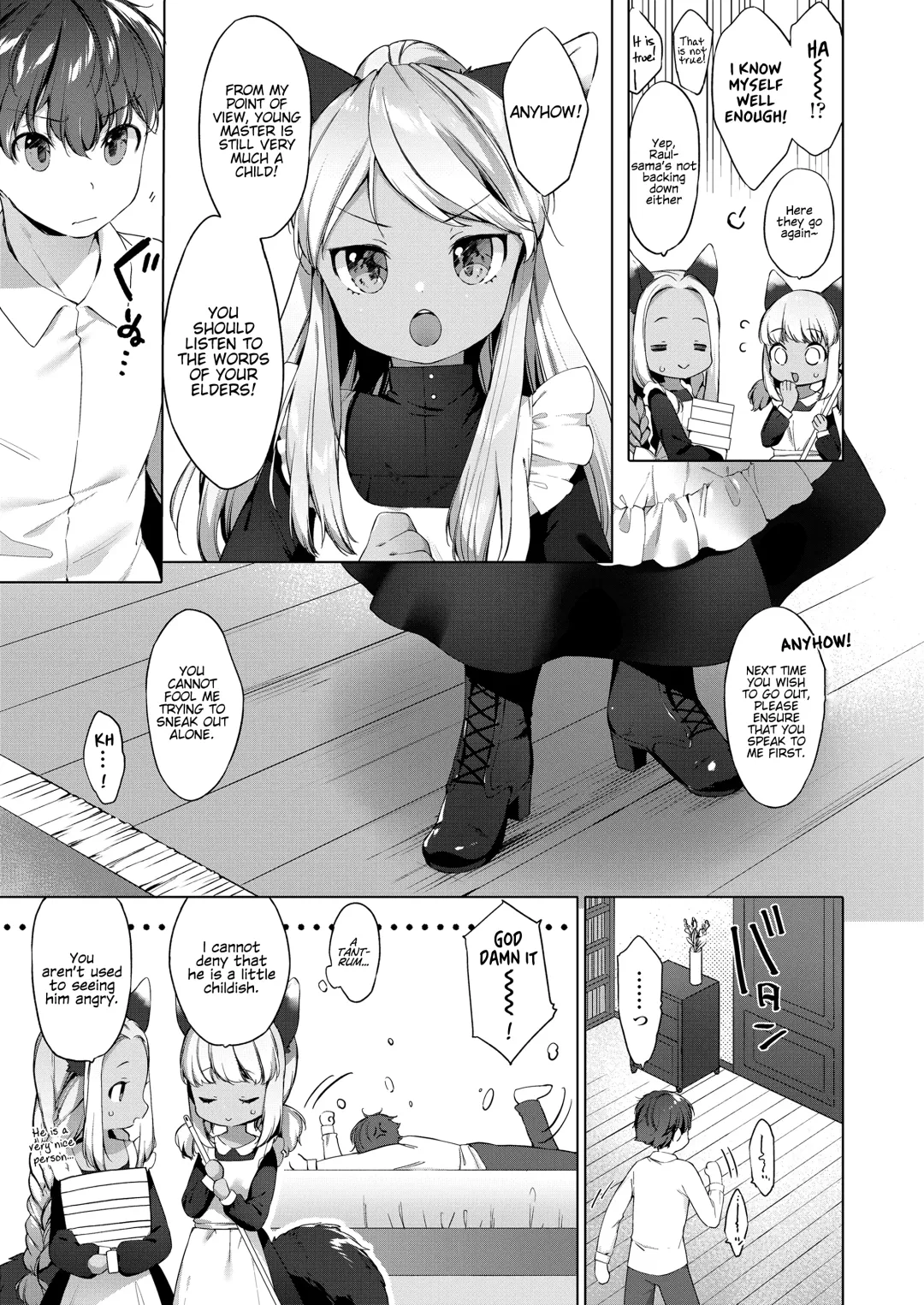 [Mutou Mato] Kahogo Maid no Kokoro Ko Shirazu | An Overprotective Maid's Unknown Affection Fhentai - Page 3