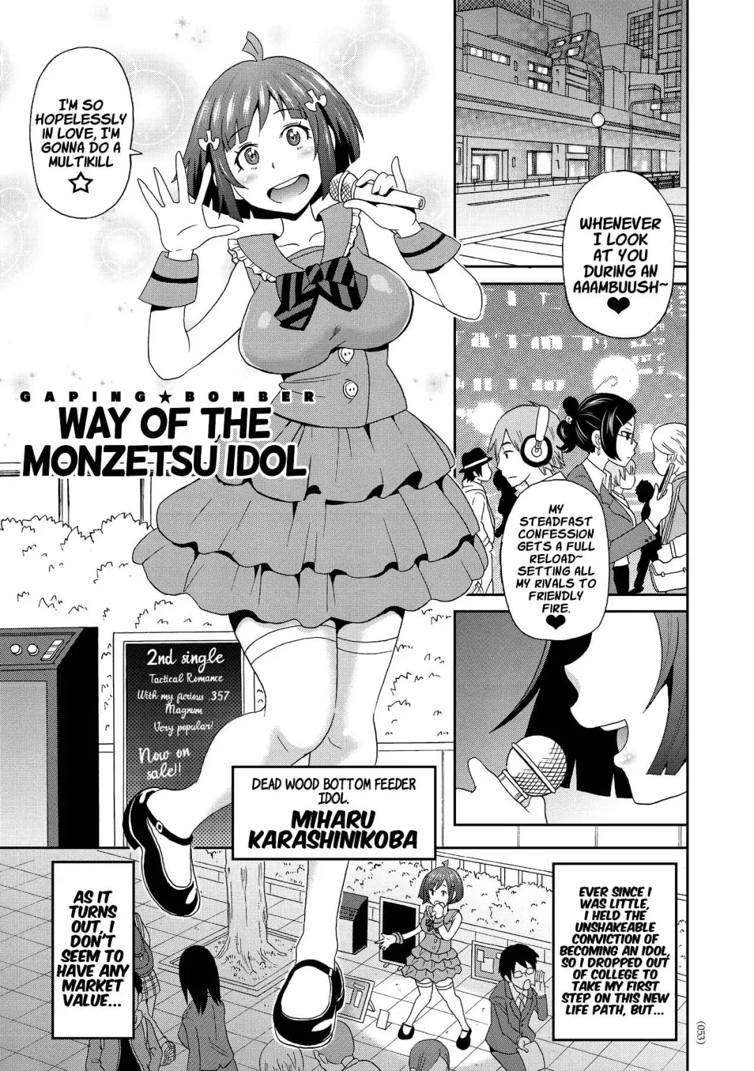 [John K. Pe-ta] Monzetsu Idol Michi | Way of the Monzetsu Idol Fhentai - Page 1