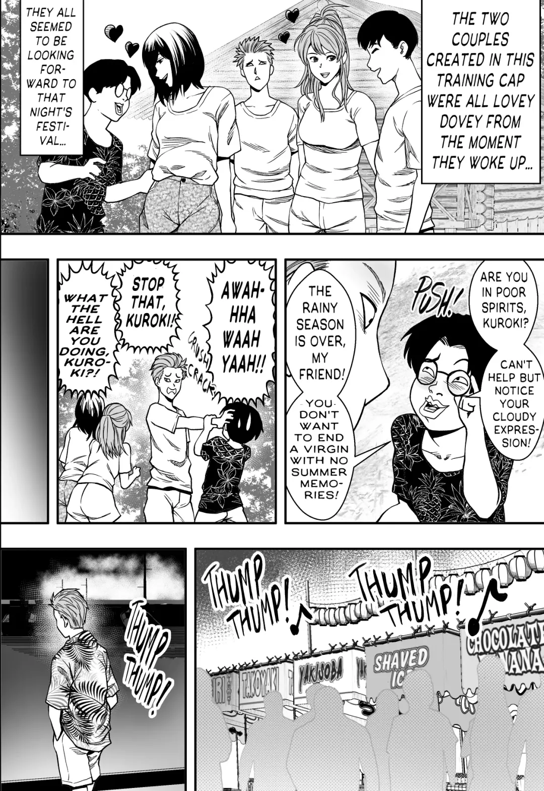 Natsu Gasshuku Zen Netorare! | All-Cuckold Summer Camp (decensored) Fhentai - Page 37