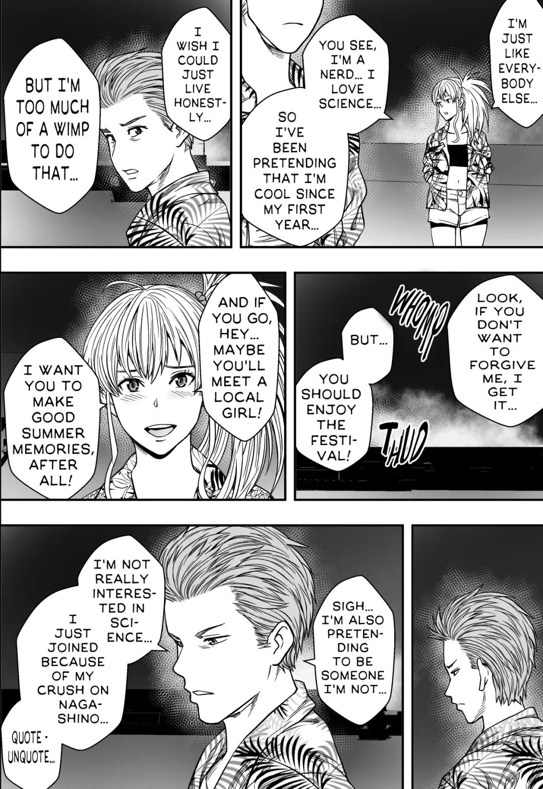 Natsu Gasshuku Zen Netorare! | All-Cuckold Summer Camp (decensored) Fhentai - Page 39