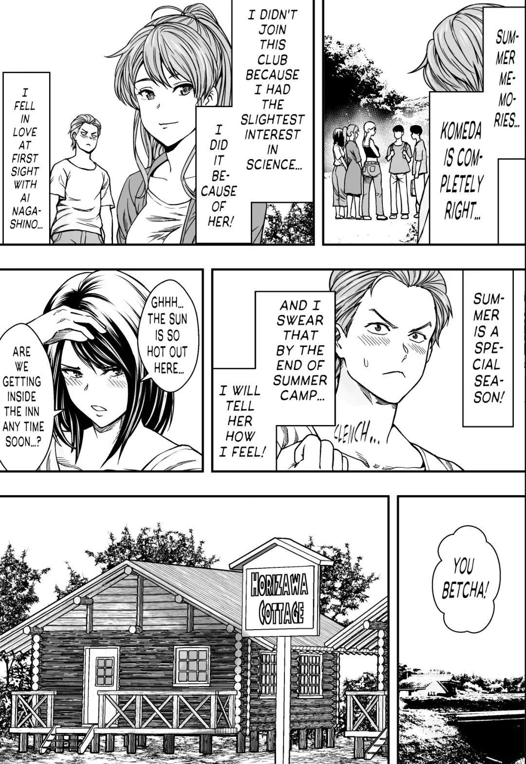 Natsu Gasshuku Zen Netorare! | All-Cuckold Summer Camp (decensored) Fhentai - Page 4