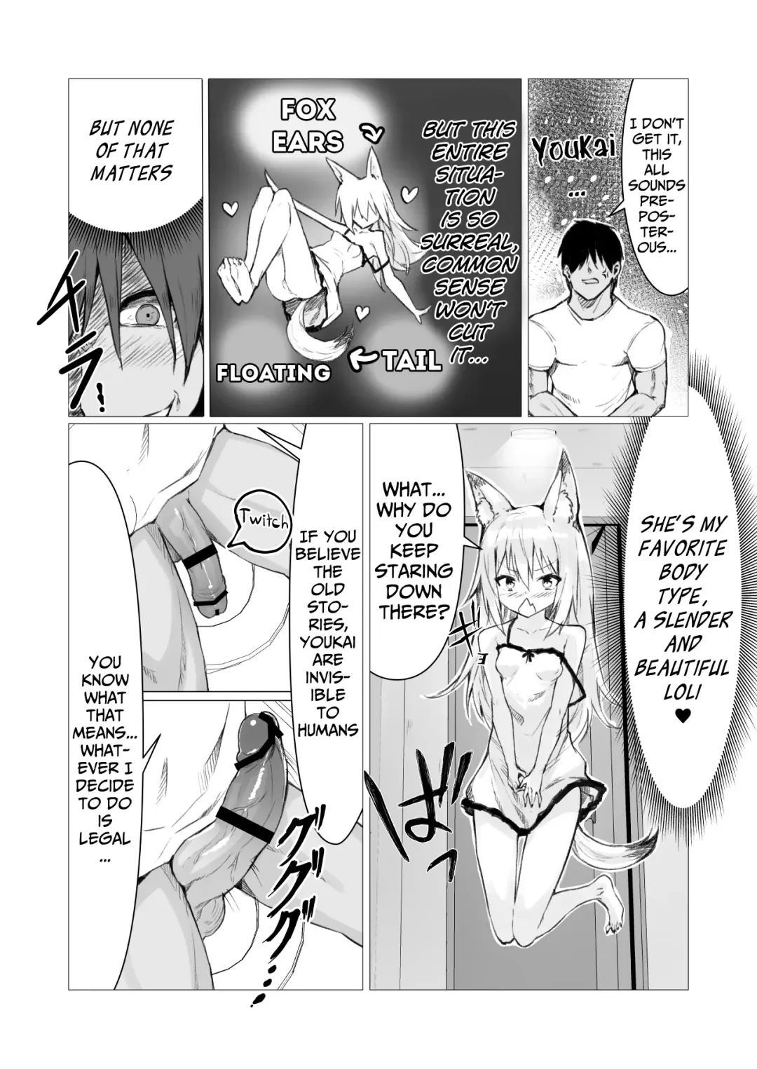 [Stlemo] Hito ni Mienai Youkai nara Nani shite mo Gouhou!? | If She's an Invisible Youkai, I Can Fuck Her All I Want, Right!? Fhentai - Page 10