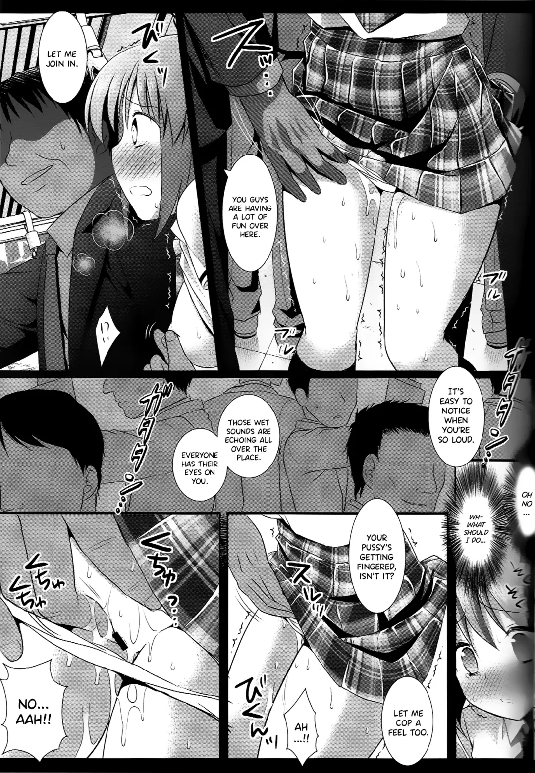 [Nagiyama] Idol Ryoujoku 7 Hagiwara Yukiho Chikan Densha Fhentai - Page 10