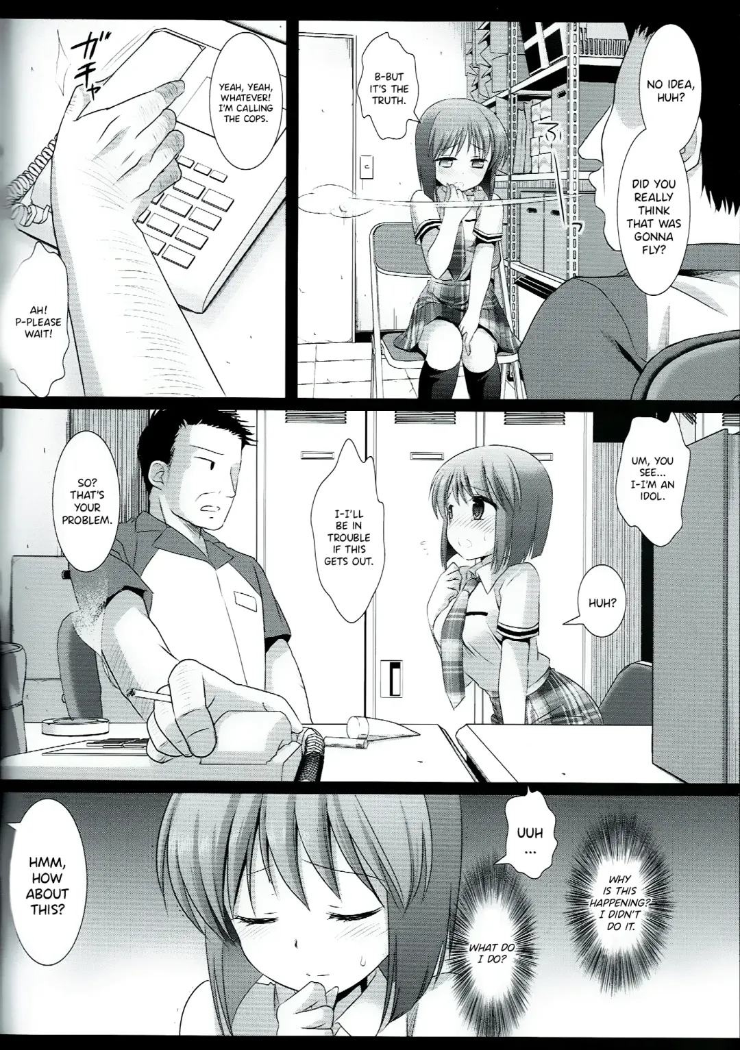 [Nagiyama] Idol Ryoujoku 8 Hagiwara Yukiho Manbiki Rape Fhentai - Page 5