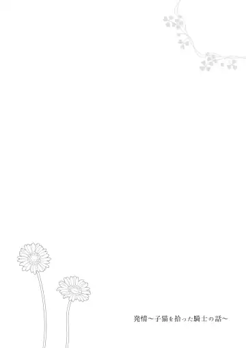 Hatsujou ~Koneko o Hirotta Kishi no Hanashi~ Fhentai - Page 2