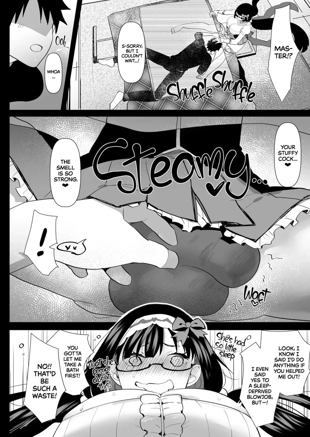 [Aimaitei Umami] Tetsuya Ake Muremure Futanari Chinpo o Ajiwaitai | I Wanna Eat Sleep-Deprived Stuffy Futa Cock (decensored) Fhentai - Page 7