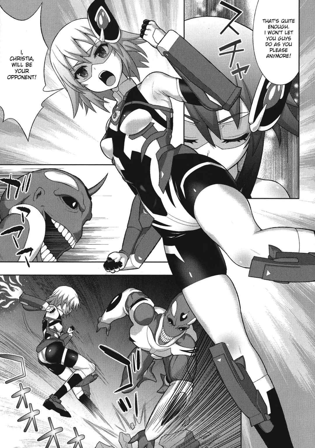 [Chaccu] Kousou Senki Christia Ch. 1 | Shining Warrior Christia Ch. 1 Fhentai - Page 7